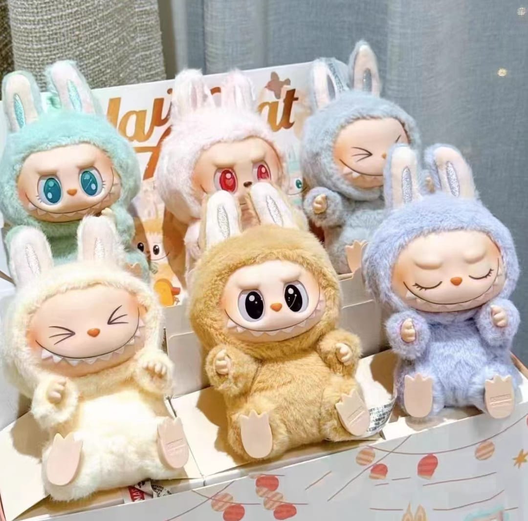 New Lababu plush keychain limited edition