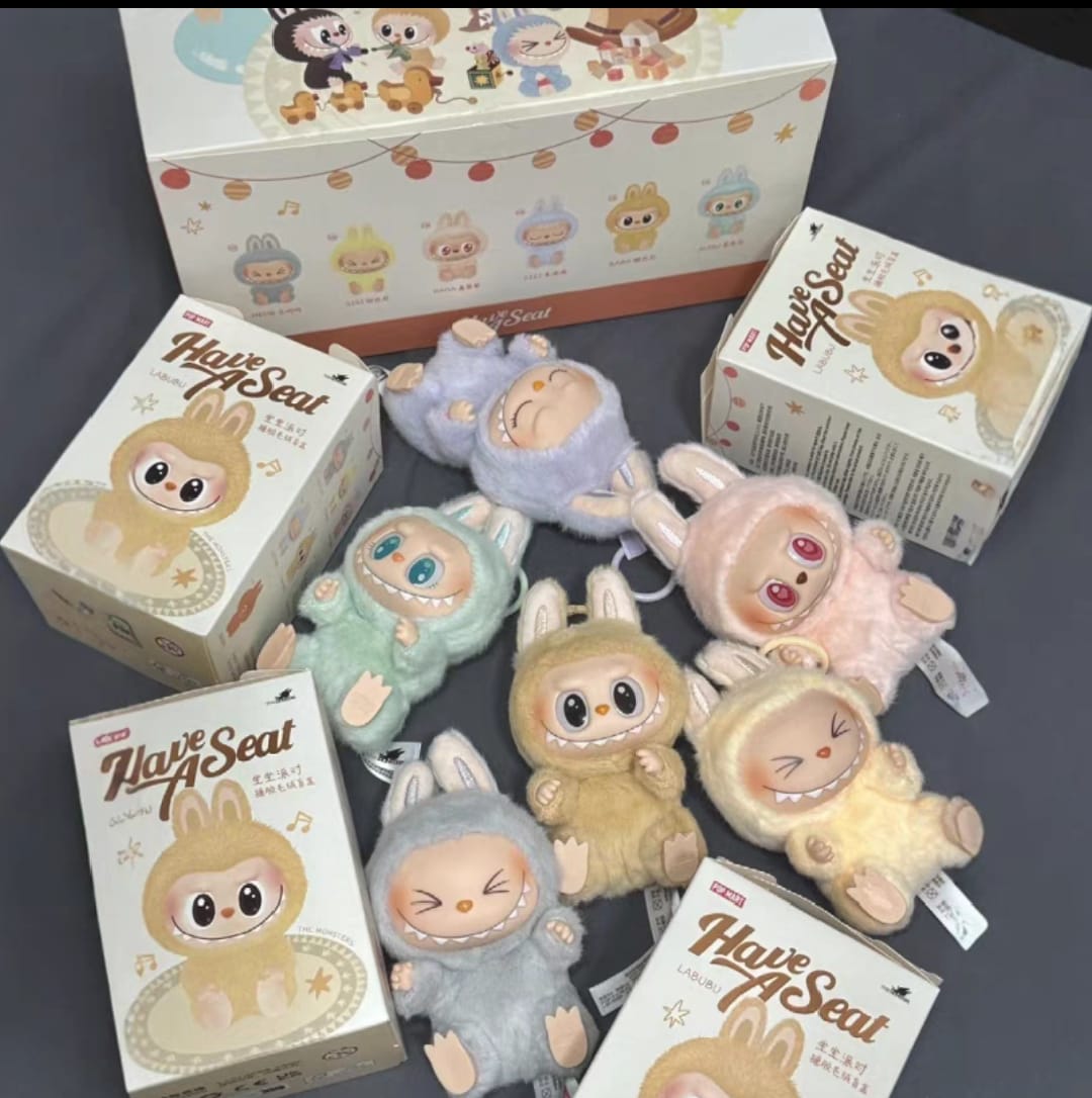 New Pop Mart LA-BUBU β Exciting Macaron Series Mystery Blind Box Toy