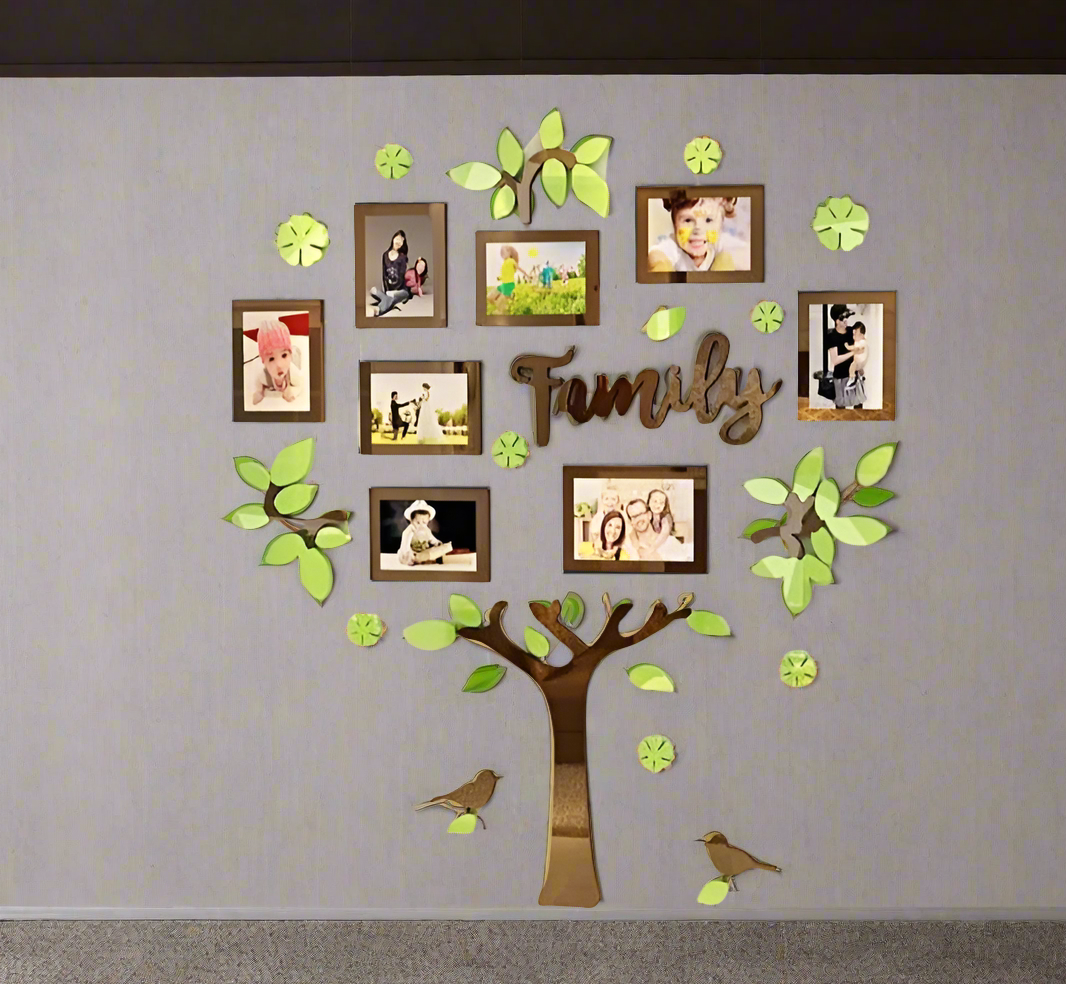 3d Family Wall Tree | Frame Tree Family