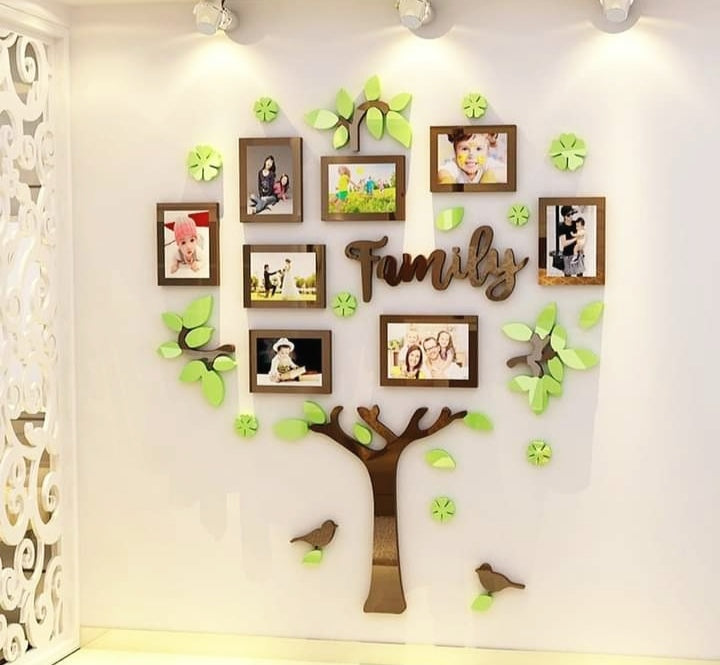 3d Family Wall Tree | Frame Tree Family