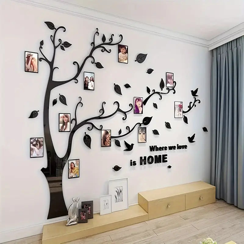 3d Acrylic Wall Frames Tree Full Wall