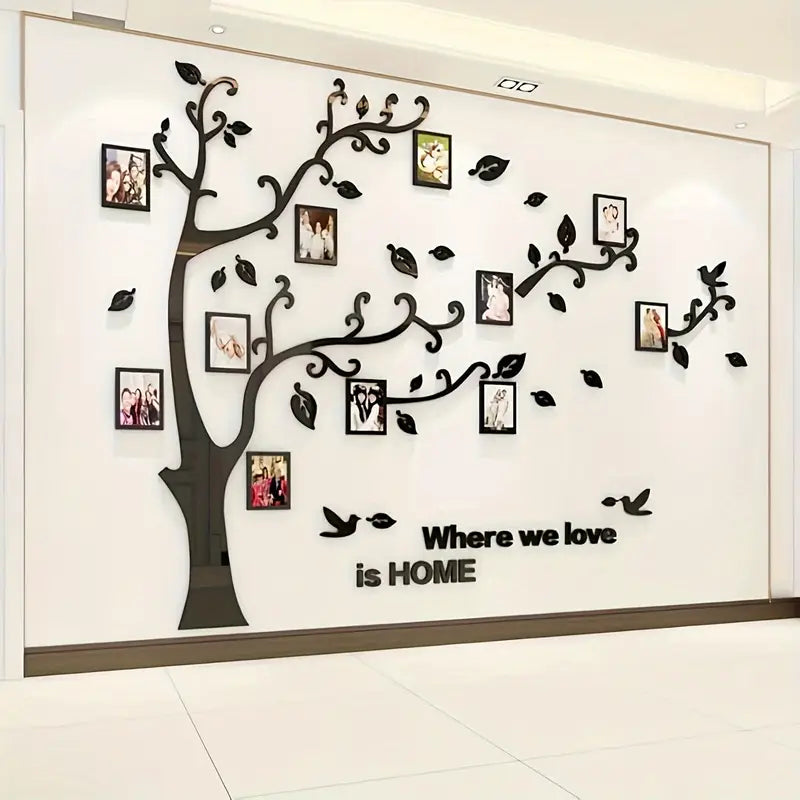 3d Acrylic Wall Frames Tree Full Wall