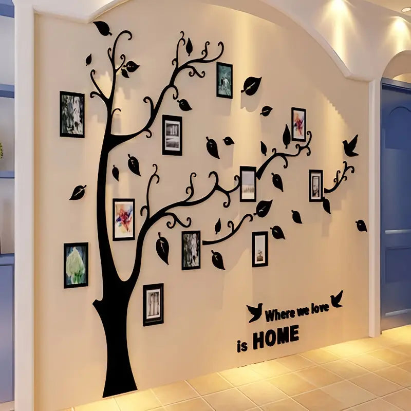 3d Acrylic Wall Frames Tree Full Wall
