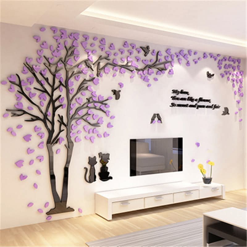 3D Big Wall Acrylic Tree